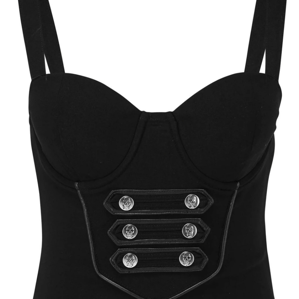 Killstar Commander Top Size M - goth tank top cute